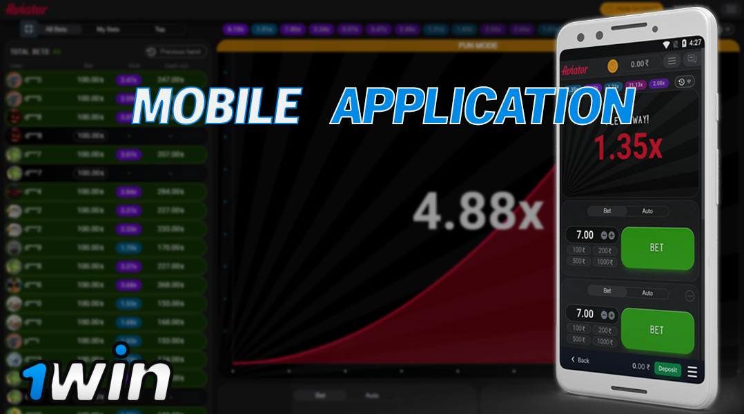 El juego Aviator de 1win en Columbia está disponible a través de aplicaciones móviles para Android e iOS.